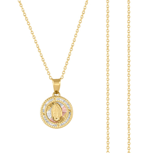 Medalla Virgen Gpe C/Cadena