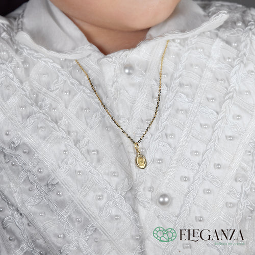 Medalla Virgen Gpe C/Cadena italiana
