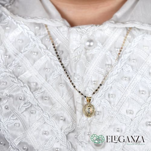 Medalla Virgen Gpe C/Cadena