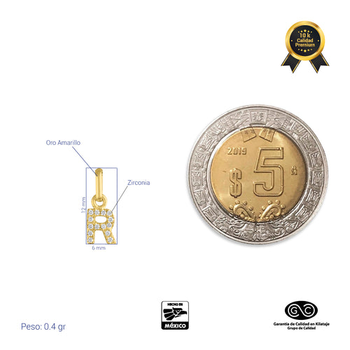DIJE INICIAL R CON CADENA