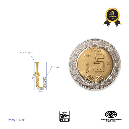 DIJE INICIAL U CON CADENA