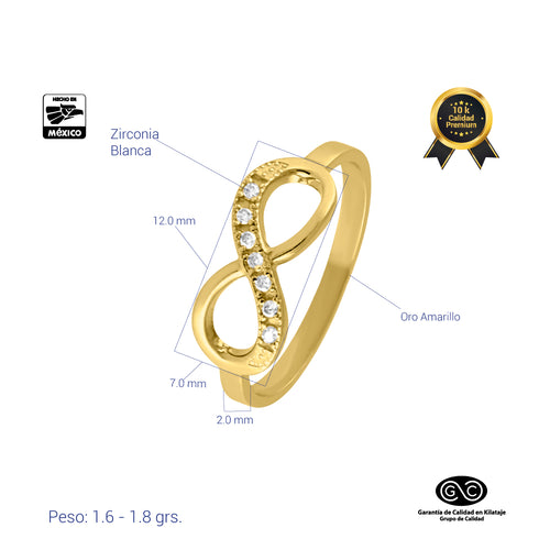 ANILLO CON ZIRCONIA