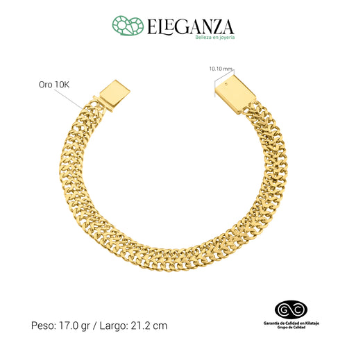 PULSERA TEJIDO CHINO PARA CABALLERO 21CM