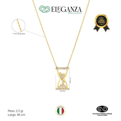 Gargantilla Reloj de Arena