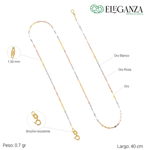 SET DE MEDALLA Y CADENA DIVINO NIÑO CON PIEDRAS