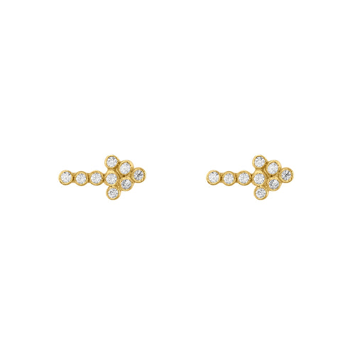 BROQUEL FLECHITA CON ZIRCONIAS