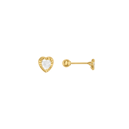BROQUEL BISELADO CORAZÓN 7 MM