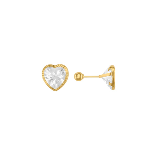 BROQUEL BISELADO CORAZÓN 6 MM