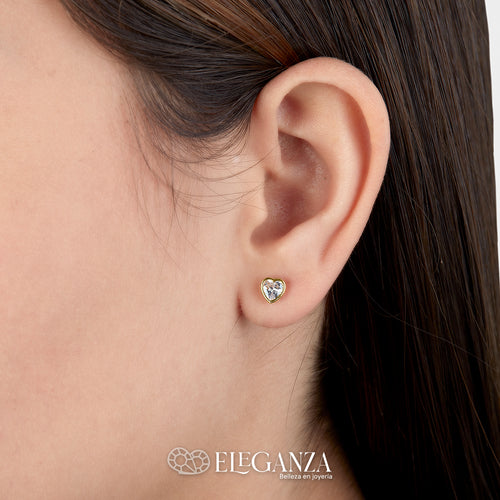 BROQUEL BISELADO CORAZÓN 4 MM