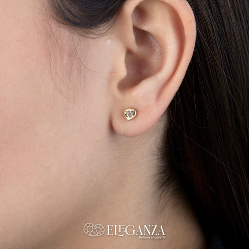BROQUEL BISELADO CORAZÓN 3 MM